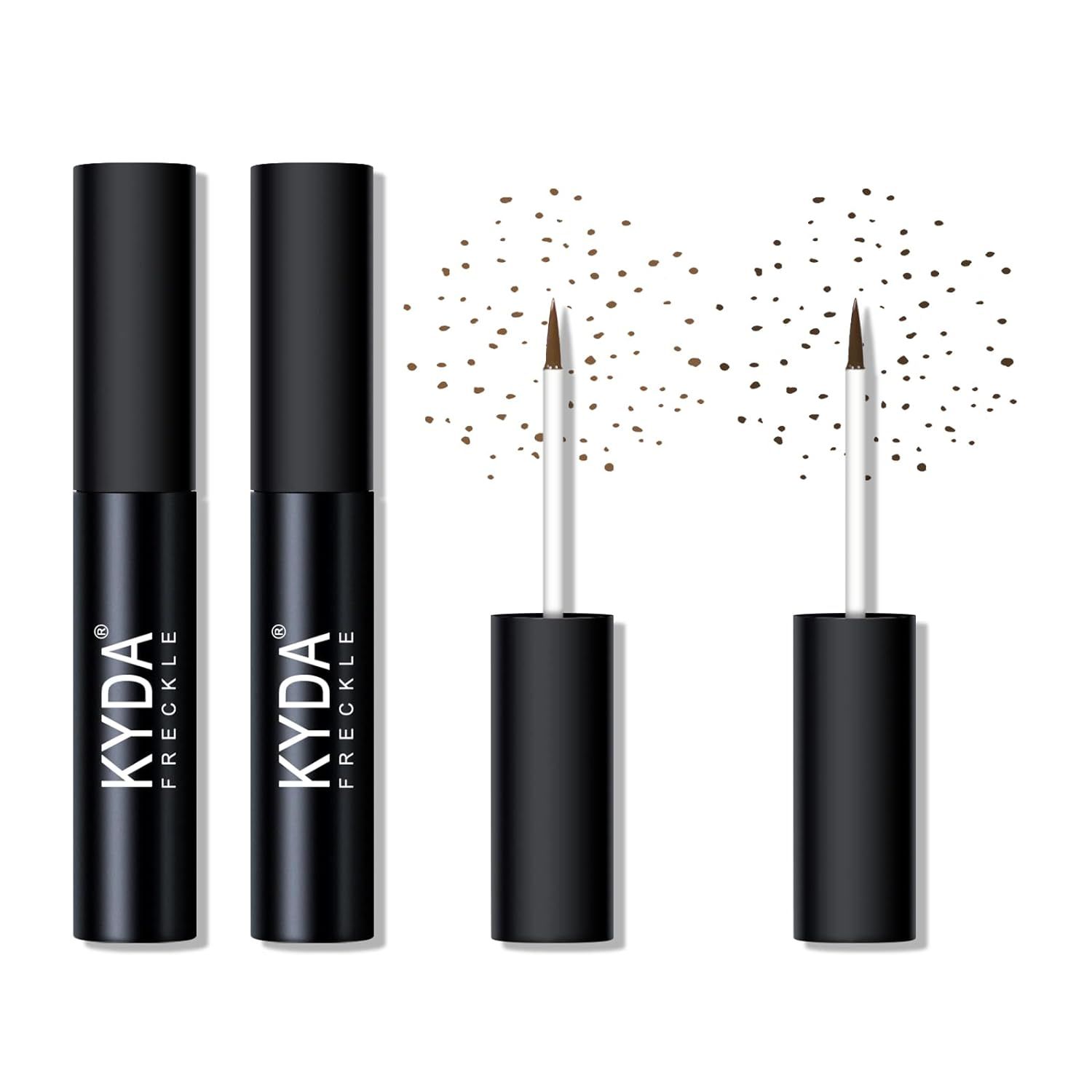 KYDA 2 Colors Liquid Freckle Pen, Natural, Waterproof Longlasting Face Makeup, Soft Dot Sopt Pen ... | Amazon (US)