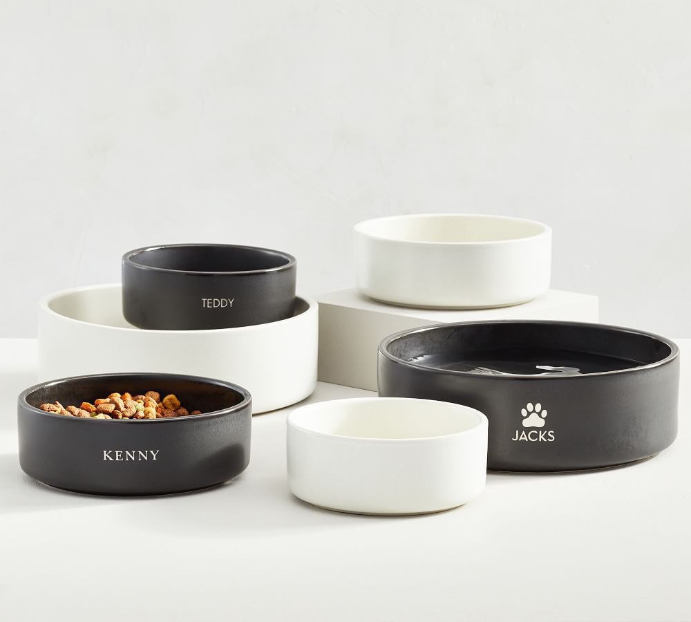Mason Stoneware Pet Bowl | Pottery Barn (US)