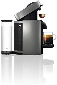 Nespresso Vertuo Plus Coffee and Espresso Maker by De'Longhi, Grey with Aeroccino Milk Frother | Amazon (US)