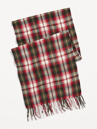 Plaid Flannel Scarf for Men | Old Navy (US)