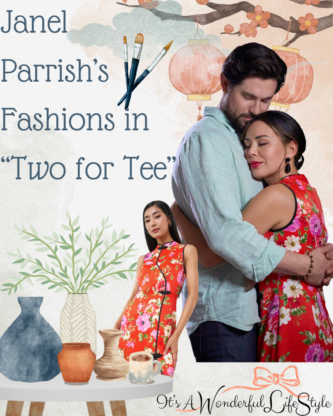 Get Janel Parrish’s colorful dress from her new Hallmark “Two for Tee” Spring into Love movie. Perfect for that effortless, romantic spring look! 

 #LTKSaleAlert