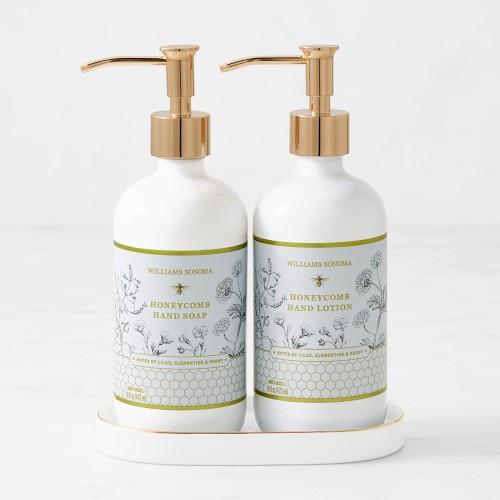 Honeycomb 3-Piece Hand Soap & Lotion Set, Deluxe | Williams-Sonoma