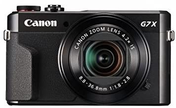 Canon PowerShot Digital Camera [G7 X Mark II] with Wi-Fi & NFC, LCD Screen, and 1-Inch Sensor - B... | Amazon (US)