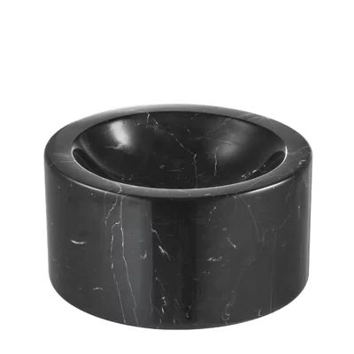 Conex Marble Contemporary Decorative Bowl OROA Color: Black | Wayfair North America