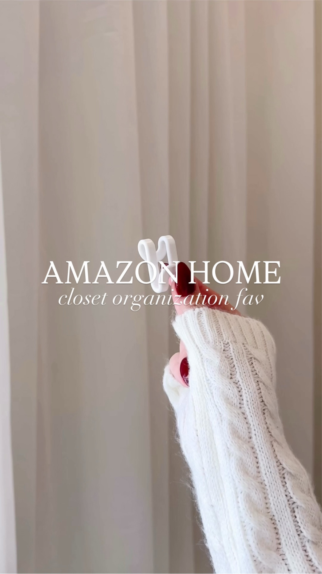 These hanger connectors from Amazon make it so easy to keep matching sets and outfits together, and help you save space in your closet! 🧺🙌🏻

#thesistershoppers #amazonhome #closetorganization #organizationtips #organizationhacks

#LTKHome #LTKdayinmylife