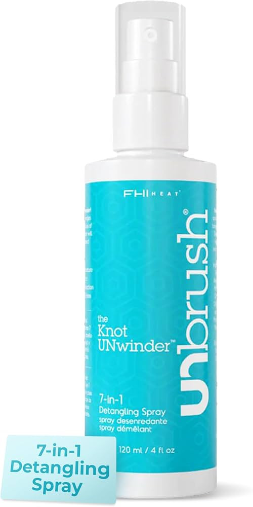 FHI Heat The Knot UNwinder Detangler Spray — 7-in-1 Hair Care for Smooth, Tangle-Free Hair — ... | Amazon (US)