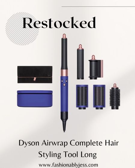 Absolutely love this Dyson Airwrap styler! Great for blow drying and styling your hair! Perfect luxe beauty gift for this holiday season! 

#LTKbeauty #LTKHoliday #LTKGiftGuide