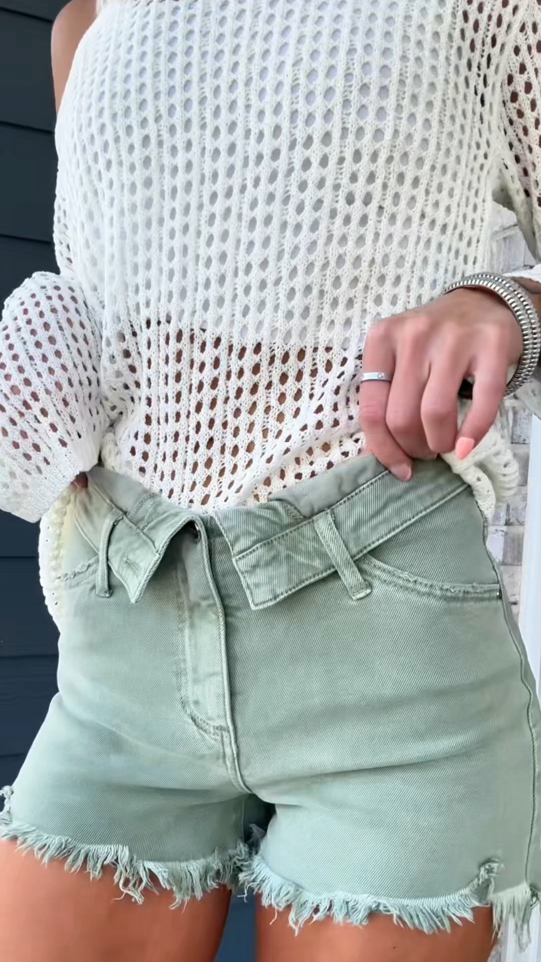 Fold over shorts 👏🏼