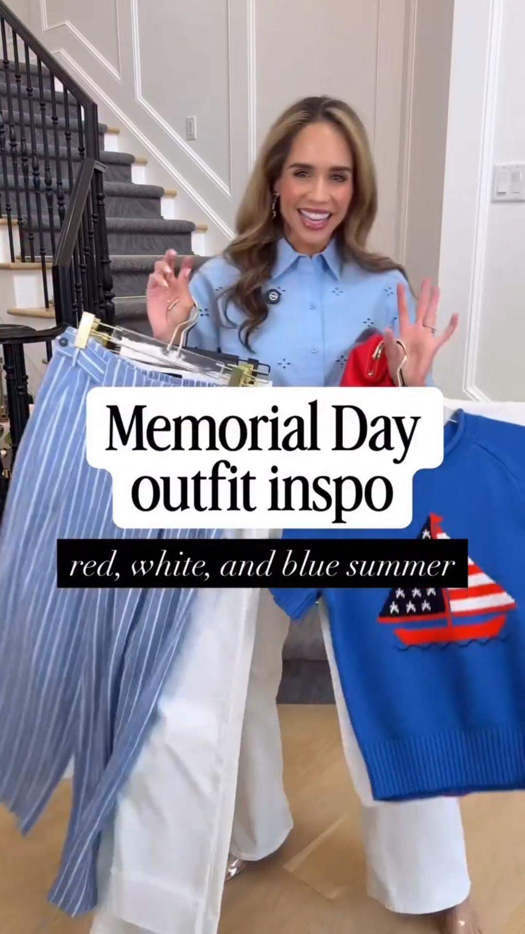 Last minute Memorial Day outfit ideas that give patriotic summer + designer energy…without the designer price tag 🇺🇸✨

These Walmart finds are giving elevated Americana at Walmart prices and I’m obsessed 🤩

Save this for your Memorial weekend outfit inspo ❤️🤍💙

#walmartpartner #memorialdayoutfits #patrioticstyle #americanasummer #redwhiteandblue summer outfits, designer inspired, affordable luxury mom, Walmart fashion,  memorial day weekend

#LTKTravel #LTKActive #LTKmomlife