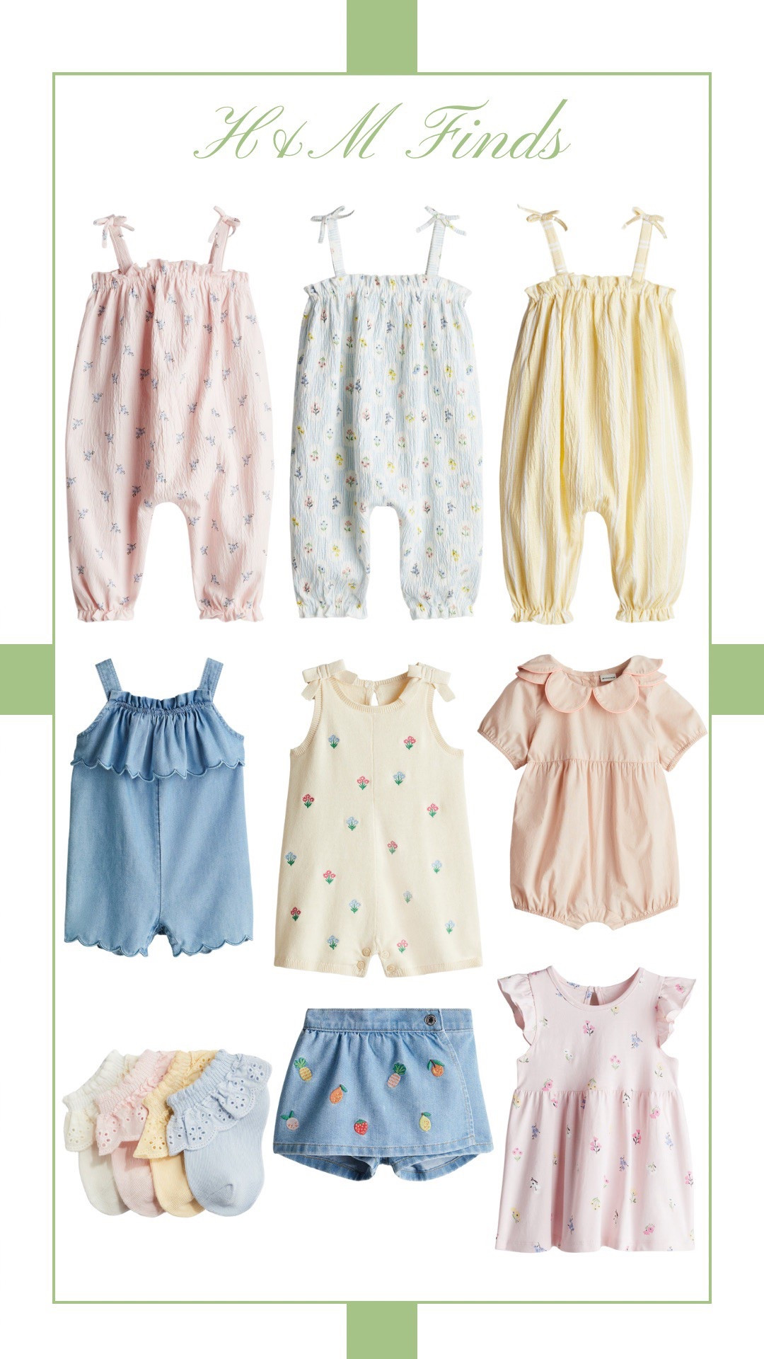 H&M baby girl spring and summer finds!

#LTKBaby #LTKKids #LTKSeasonal