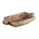 47th & Main Paulownia Wood Decorative Tray, 17" L x 9.84" W, Natural | Amazon (US)