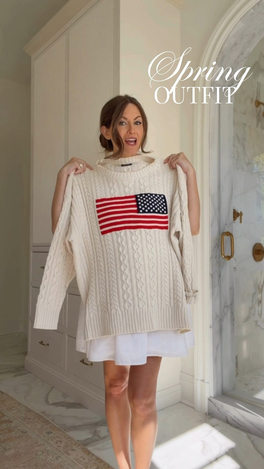 Perfect 4th of July sweater ❤️🌊

#LTKdayinmylife #LTKootd #LTKmomlife