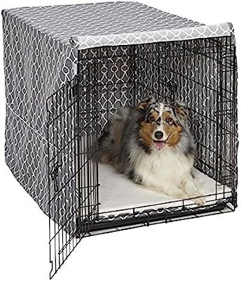 MidWest Dog Crate Cover, Privacy Dog Crate Cover Fits MidWest Dog Crates, Machine Wash & Dry | Amazon (US)