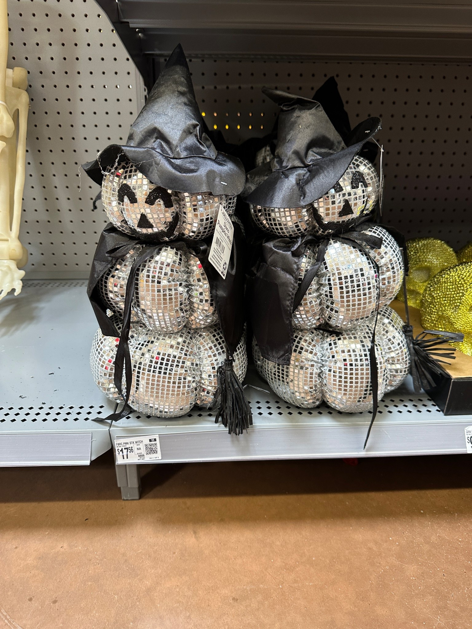 Halloween disco ball pumpkin witch at Walmart 🪩🎃

#LTKSeasonal #LTKHome #LTKFindsUnder50