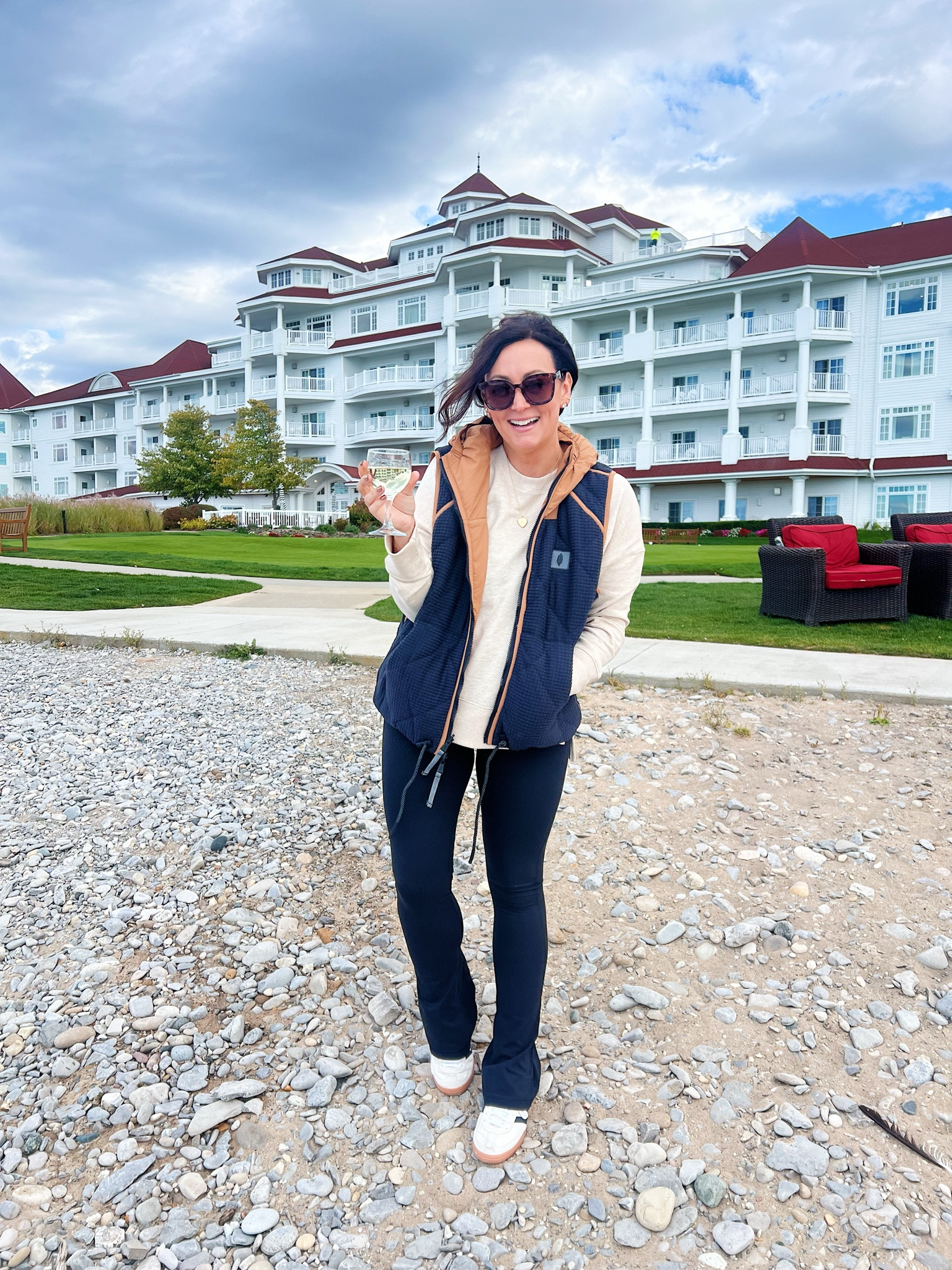 XL sweatshirt 
small vest 
size 6 leggings 
shoes true to size 

#LTKFindsUnder50 #LTKSeasonal #LTKStyleTip