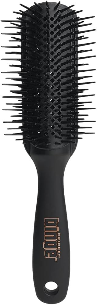 Cricket Binge Flow Styler 9 Row Brush - Vented Arch Cushion, Nylon Bristles, One-Piece Design, Ge... | Amazon (US)