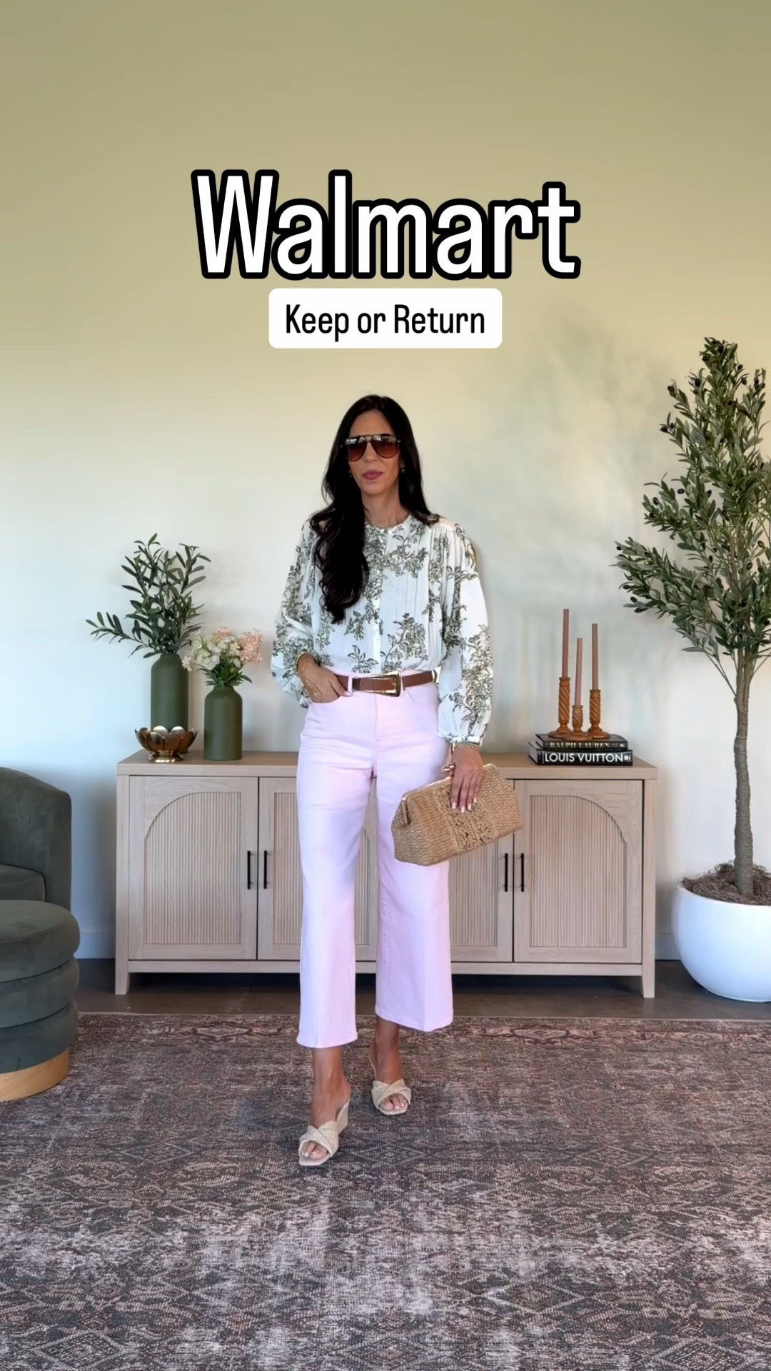 Floral top- small Denim
Pink pants- size 2 
All dresses are a size 2 
Shorts- run bog and are a small

#LTKU #LTKOver40 #LTKootd