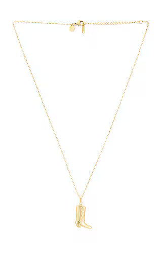 Boot Charm Necklace in Gold | Revolve Clothing (Global)