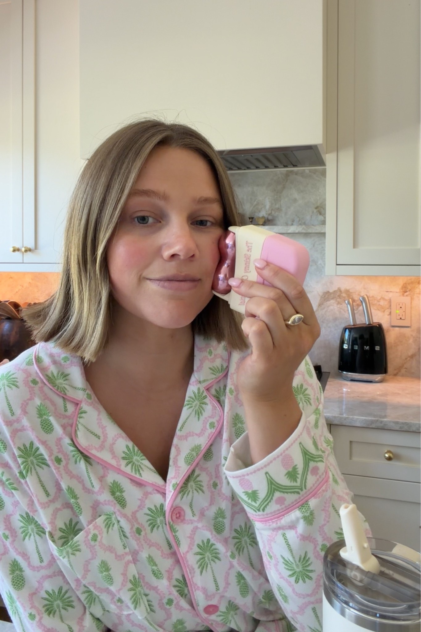Pajamas size large I went up one size for pregnancy! The best best ice roller I use this daily!

#postpartum #pajamas #bresheppard #diml #dayinmylife #pregnancystyle #bumpstyle

#LTKdayinmylife