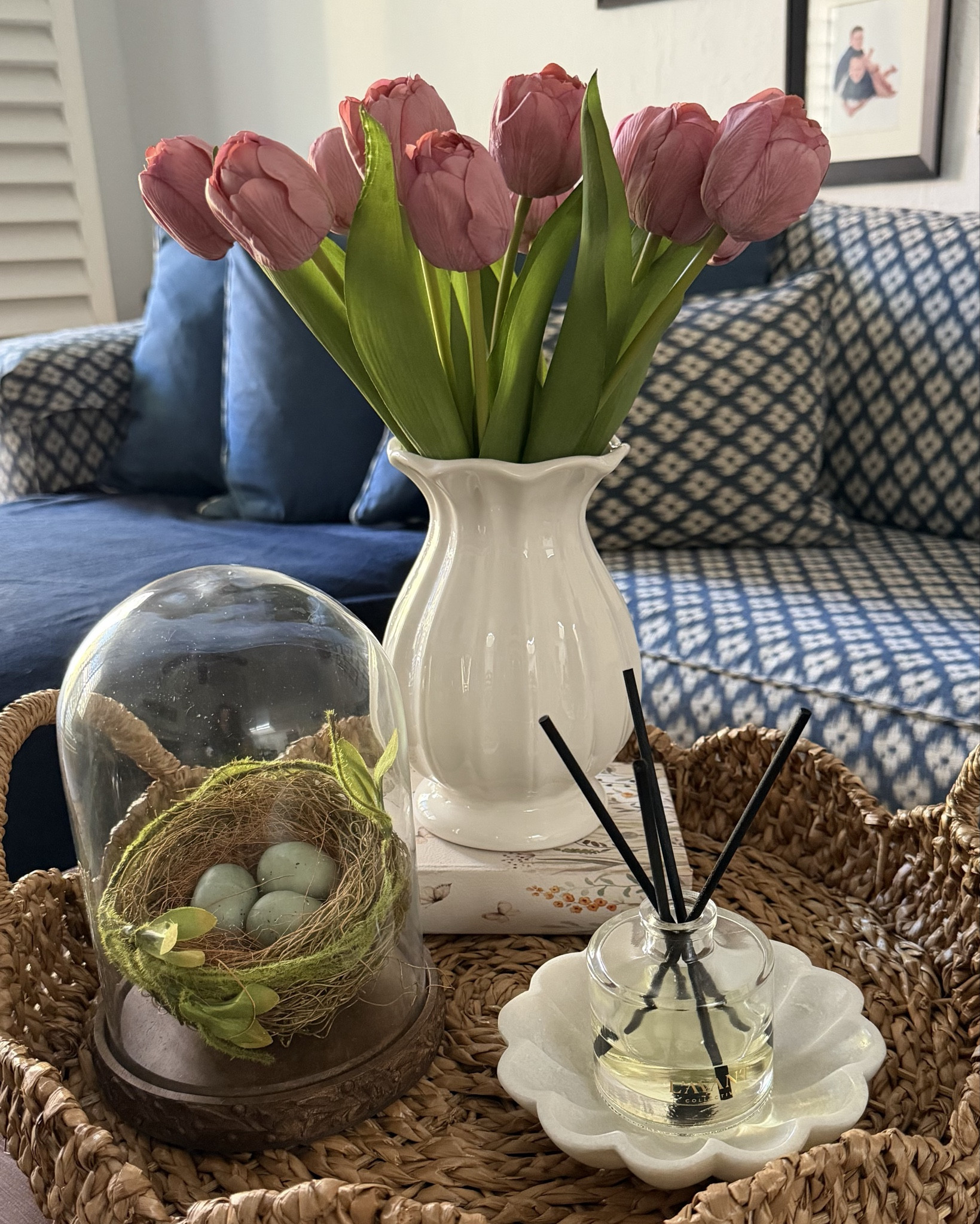 Two simple ways to style a tray for coffee table, kitchen counter or console.

Which would you choose — photo 1 or 2?

Sharing the pieces I use here.

🏠 I share real-life decor, home finds, and organization for spaces that are pretty, not perfect. 💫

#LTKHome