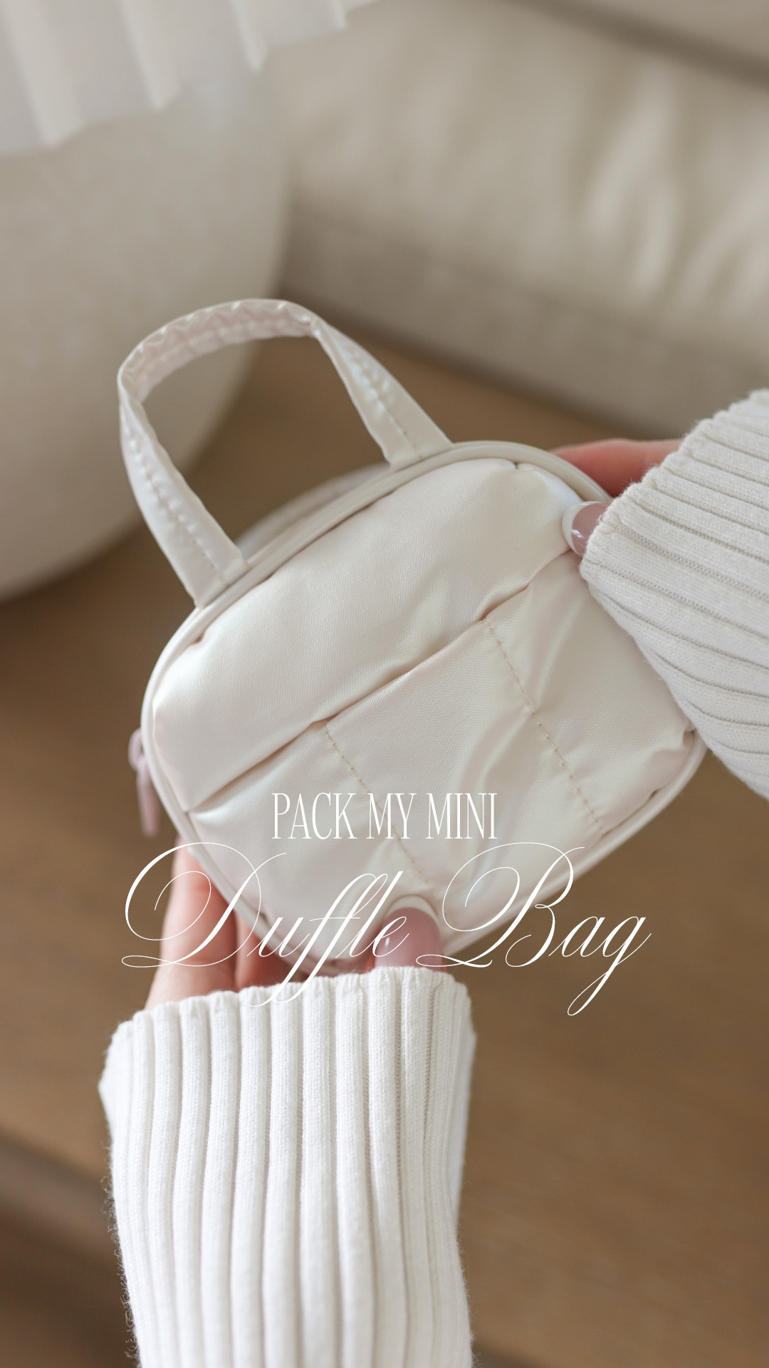 Pack my mini duffle bag 

Packing, packing tips, calpak mini, mini beauty products, Amazon finds, mini razor, mini toiletries 

#LTKBeauty #LTKTravel