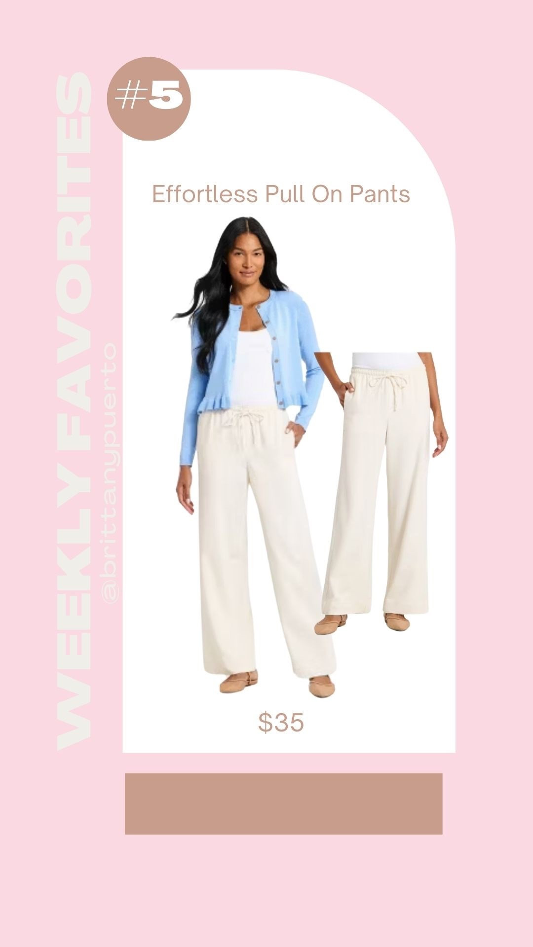 Effortless pull on pants

#LTKootd #LTKgrwm