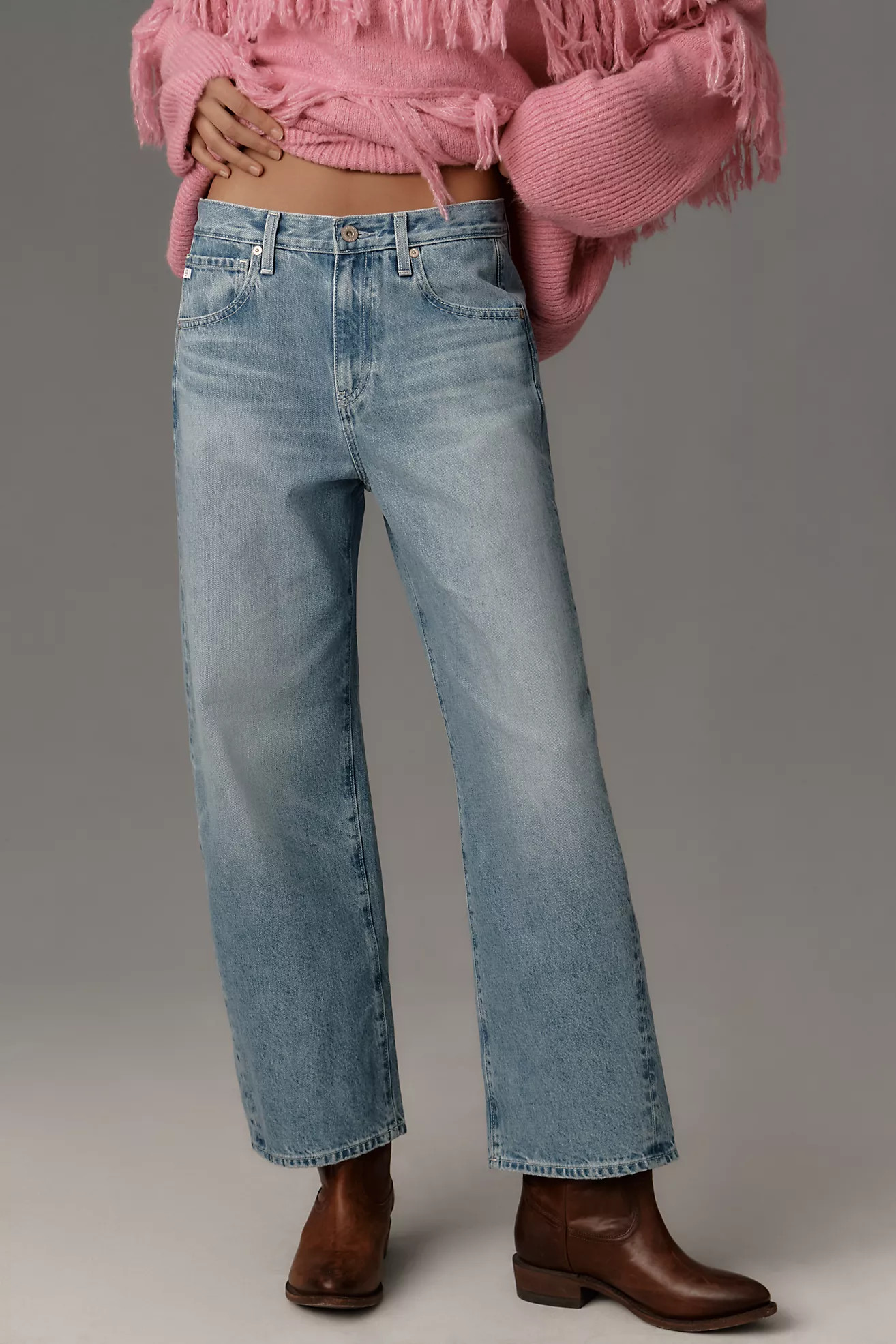 AG Hattie High-Rise Tapered Jeans | Anthropologie (US)