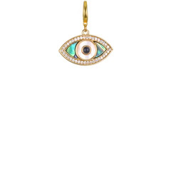 Moonlight Evil Eye Clip-On Charm | Sequin