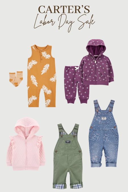 Carters 60% off sale for Labor Day! Great gifts for baby showers 

#LTKbump #LTKfamily #LTKbaby