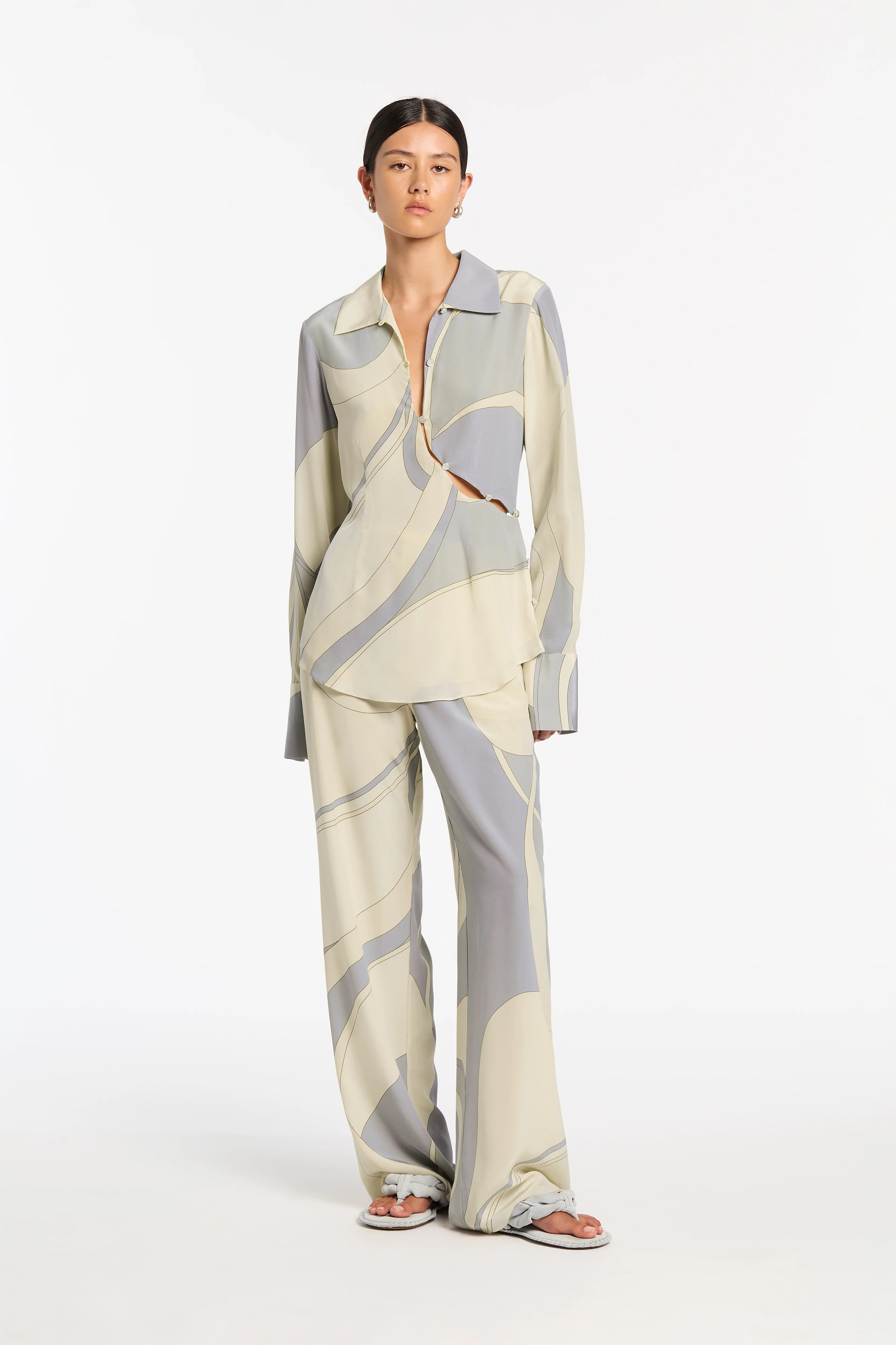 Adrianna Buttoned Shirt | SIR The Label 