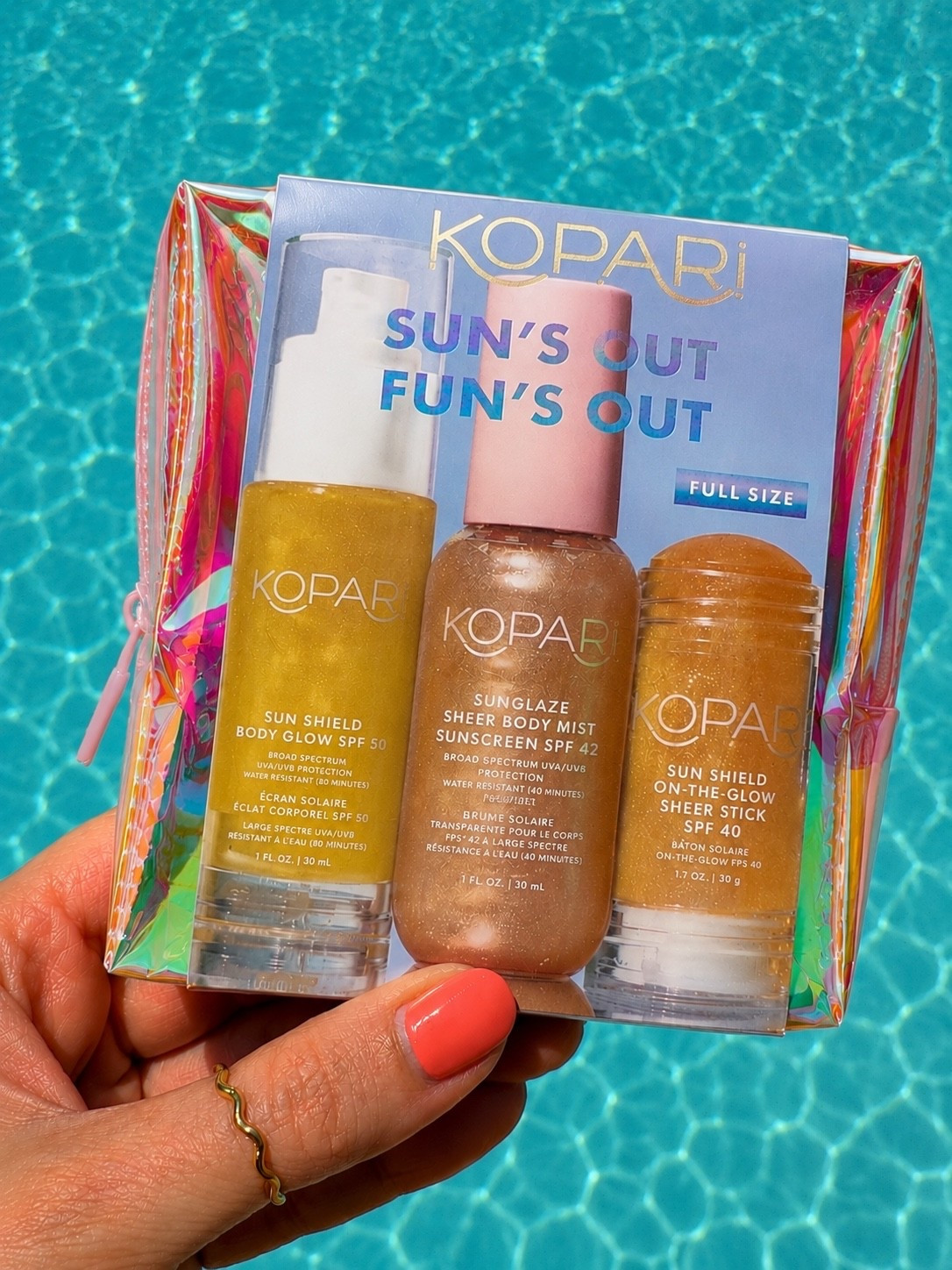Kopari On SALE! ☀️ Great little travel sunscreen set! SPF that is hydrating & gives skin a beautiful glow ✨

#LTKSwim #LTKTravel #LTKBeauty