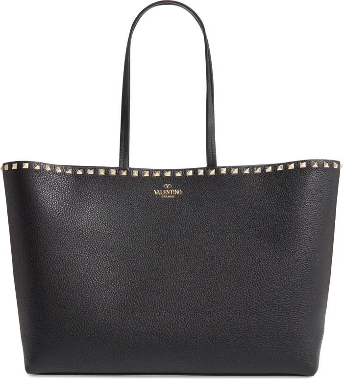 Rockstud Leather Tote | Nordstrom