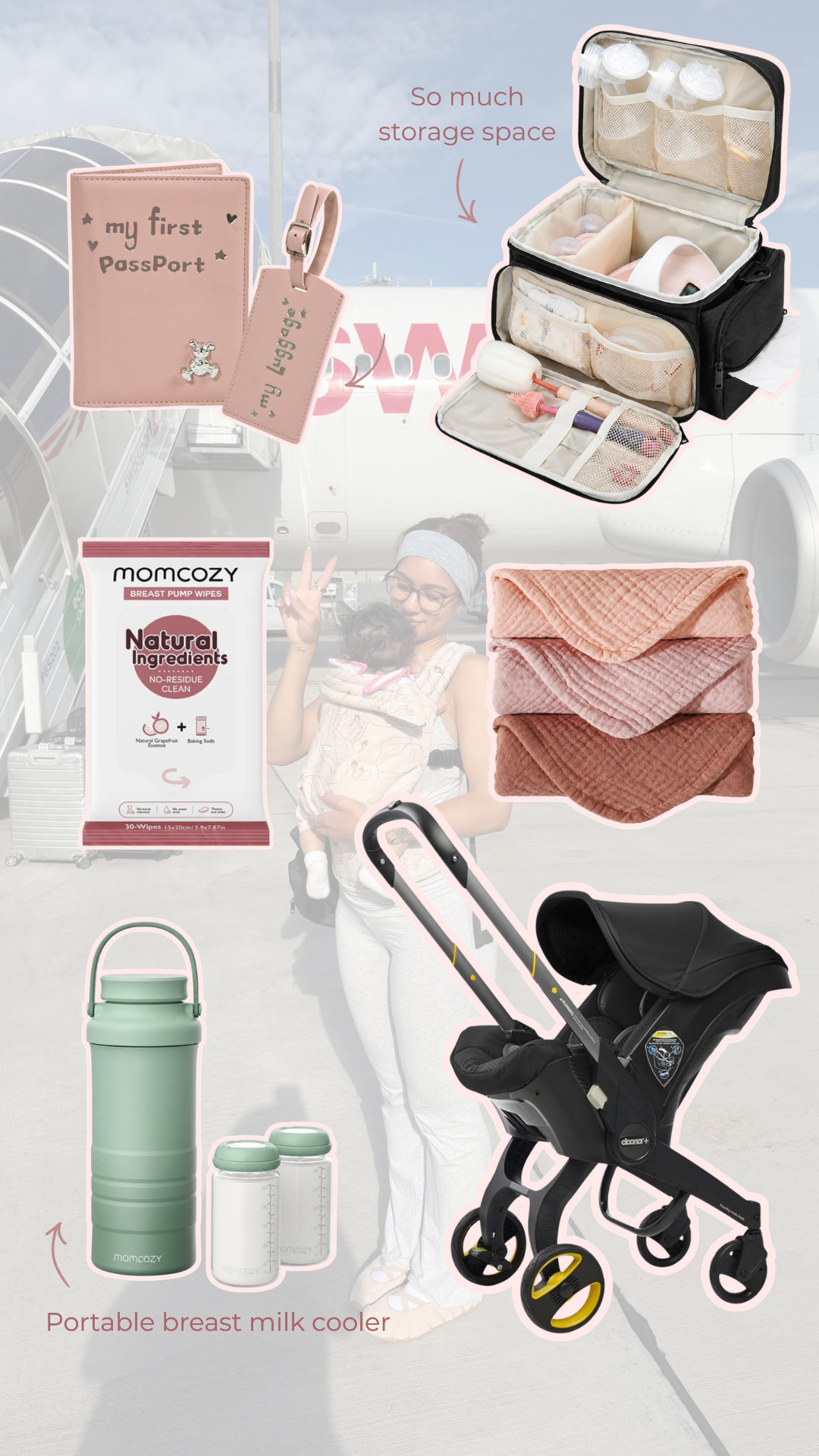 Essentials I pack to make travel with a baby easier ✈️✨  

 #LTKmomlife #LTKTravel #LTKBaby