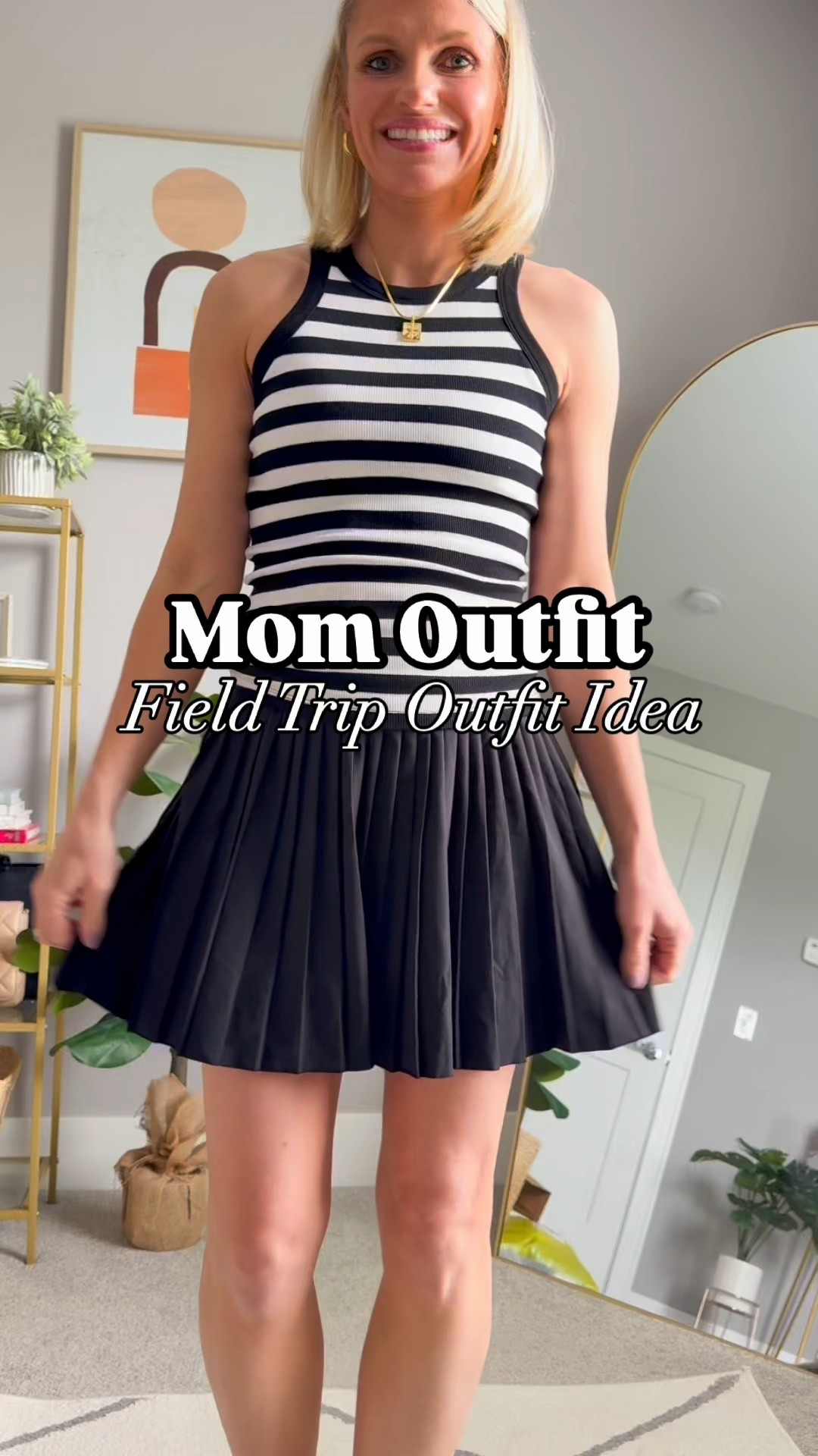 Mom outfit to wear for an outdoor field trip! Top has a built in bra!! I’m wearing a small! Skort has built in shorts! I’m wearing an xsmall  

#LTKStyleTip #LTKActive #LTKOver40