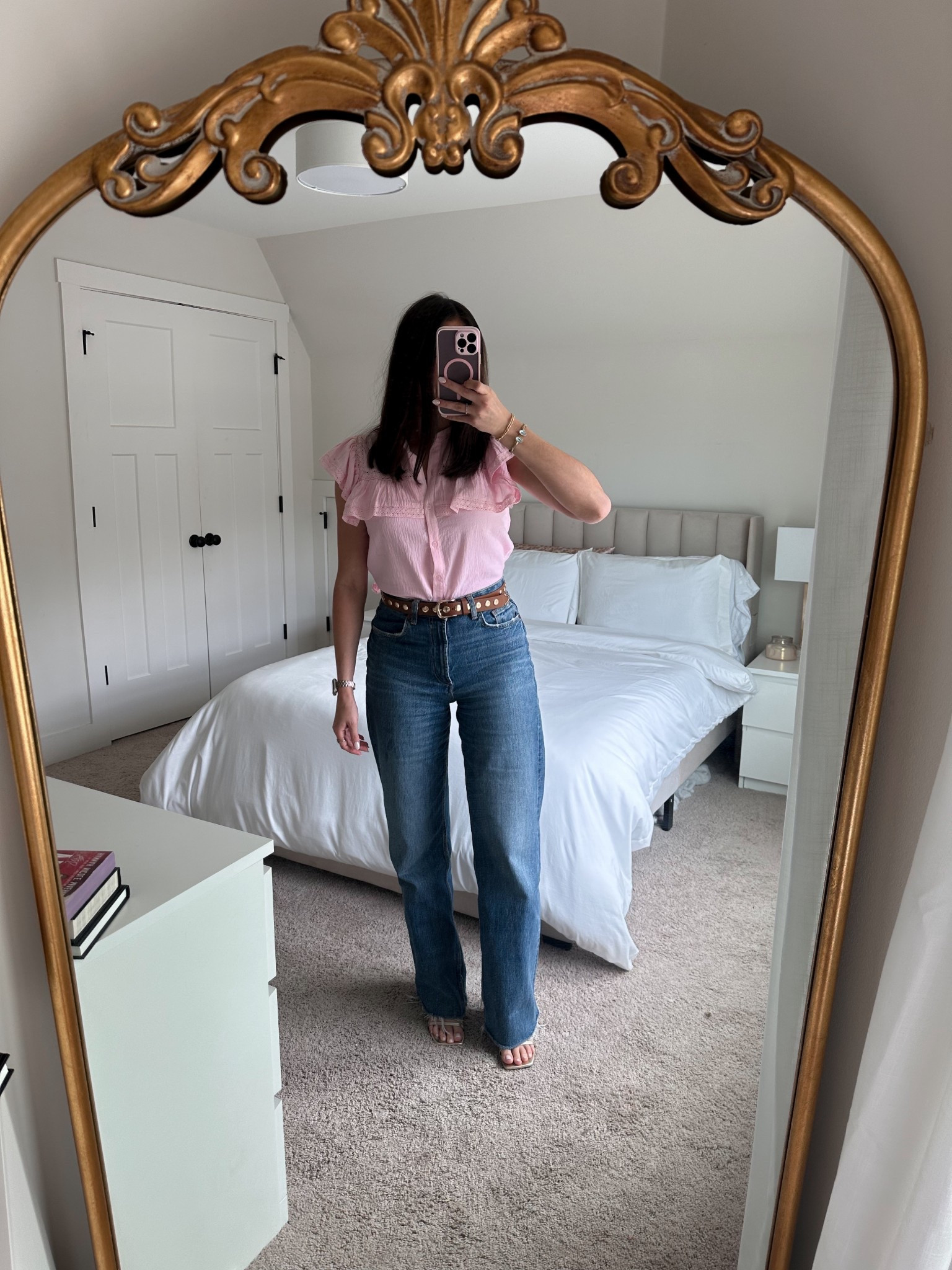 Love this spring outfit - sadly the top is old Love Shack Fancy 

#LTKStyleTip #LTKSeasonal #LTKShoeCrush