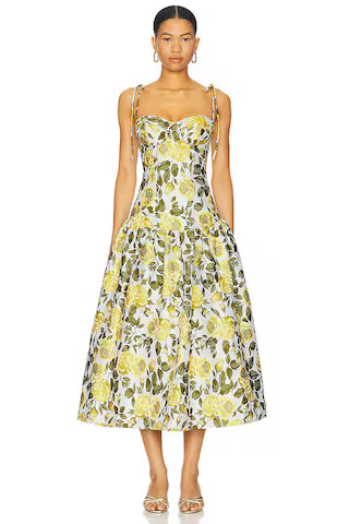 Katie May Dee Midi Dress in Yellow Rose from Revolve.com | Revolve Clothing (Global)