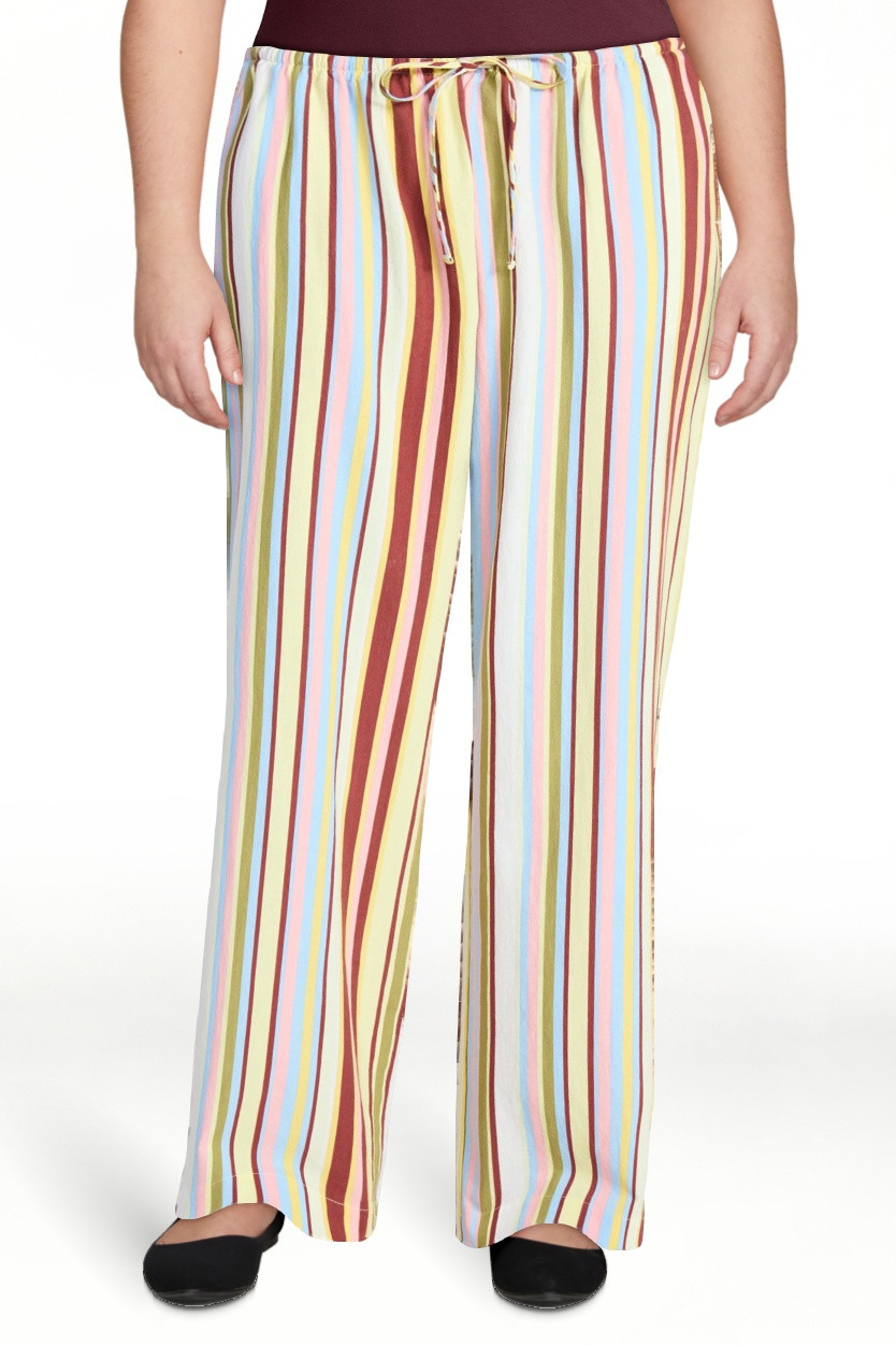 No Boundaries Cotton Pull-On Beach Pants, Women's & Women's Plus XXS-4X | Walmart (US)