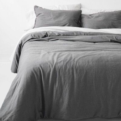 Heavyweight Linen Blend Comforter & Sham Set - Casaluna™ | Target