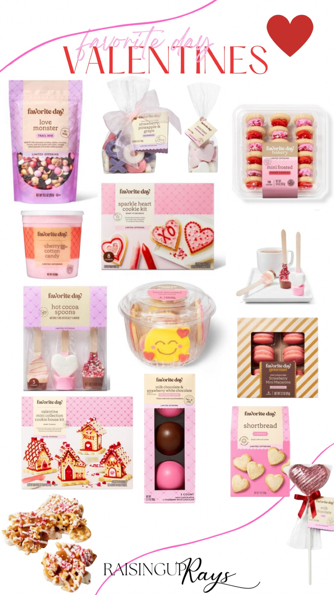 Valentine's Pink and White Mini Heart Marshmallows Bag - 2.1oz - Favorite  Day™