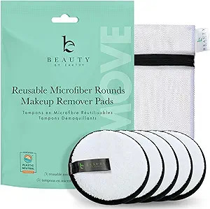 Face Makeup Remover Pads -5 Reusable Makeup Remover Pads, Makeup Remover Cloth, Makeup Eraser Clo... | Amazon (US)