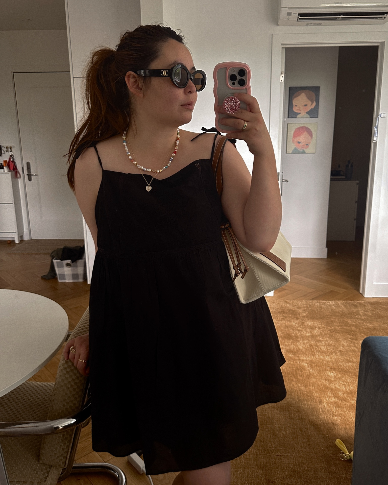 Navigating the Montreal heat wave - Opting for a lightweight linen dress and fun accessories. #MontrealHeatWave #SummerStyle 

#LTKMidsize #LTKItBag