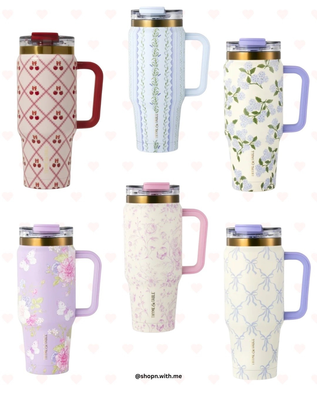 The prints on these tumblers 😍.   They are 32ox and right under $20!
🤩
•
New 
Must haves 
Floral
Pretty
Travel
Cups 
Gift ideas

#LTKActive #LTKValentine #LTKmomlife