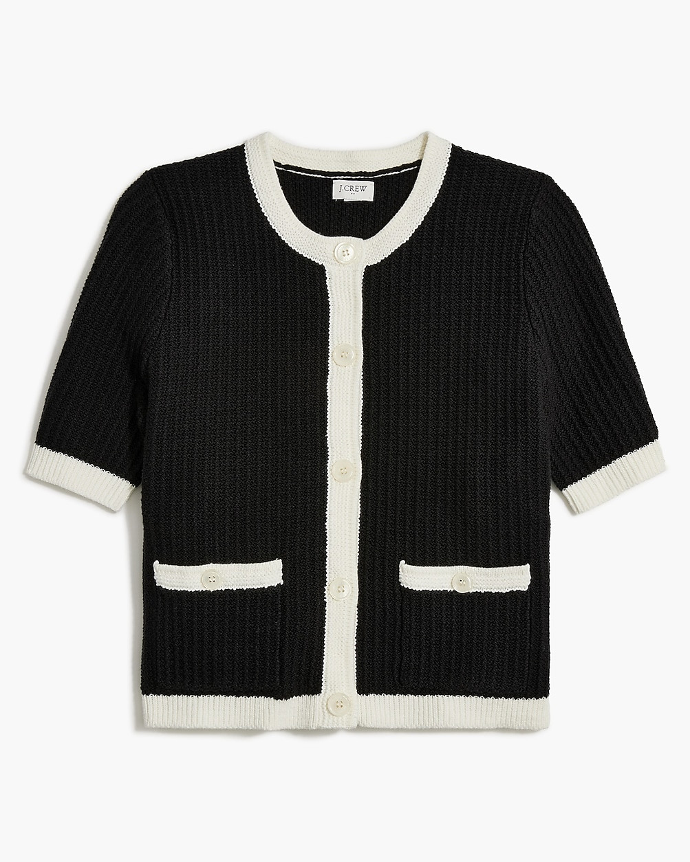 Short-sleeve lady cardigan sweater | J.Crew Factory