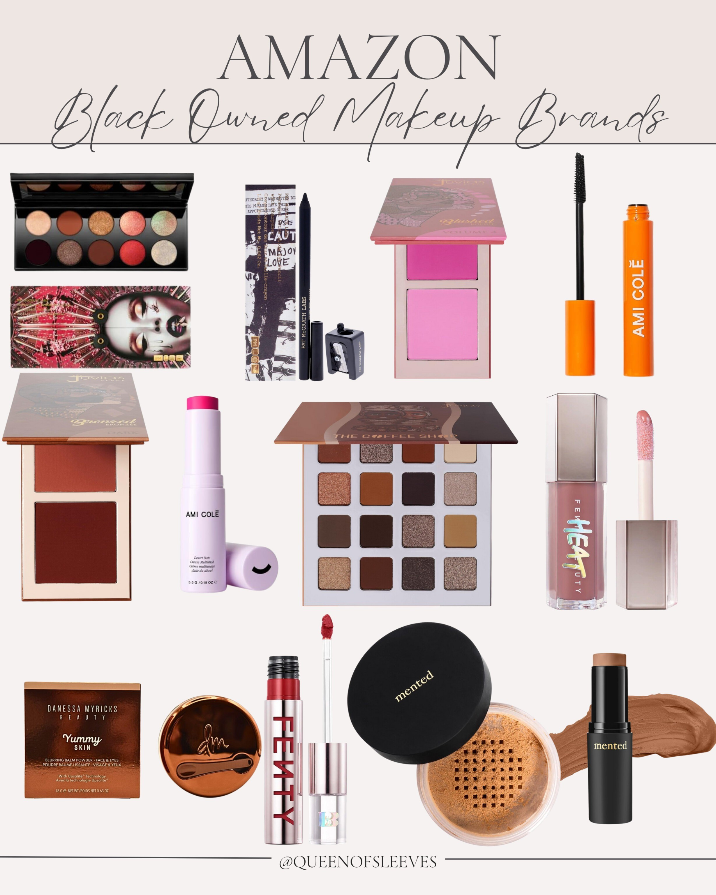 Supporting Black-owned beauty! These amazing makeup brands on Amazon are perfect for building your collection with quality products from Black entrepreneurs. Black owned makeup brands / Amazon beauty products / Black owned business / diverse beauty brands / affordable makeup / eyeshadow palette / foundation makeup / mascara / lip gloss / blush palette / beauty essentials / makeup collection / support Black businesses / melanin friendly makeup / inclusive beauty / Amazon makeup finds / beauty recommendations / cosmetics / drugstore makeup / makeup brands to support / powder foundation / liquid lipstick / bronzer / contour stick / beauty products Amazon / ethical beauty shopping

#LTKselfcare #LTKBeauty #LTKSaleAlert