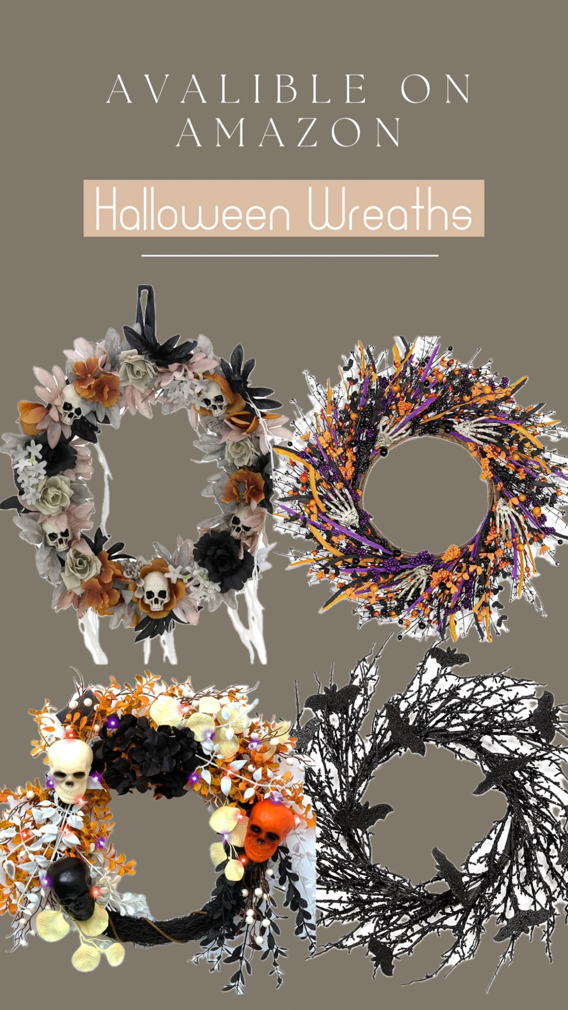 Halloween Wreaths

#LTKHome #LTKStyleTip #LTKSeasonal