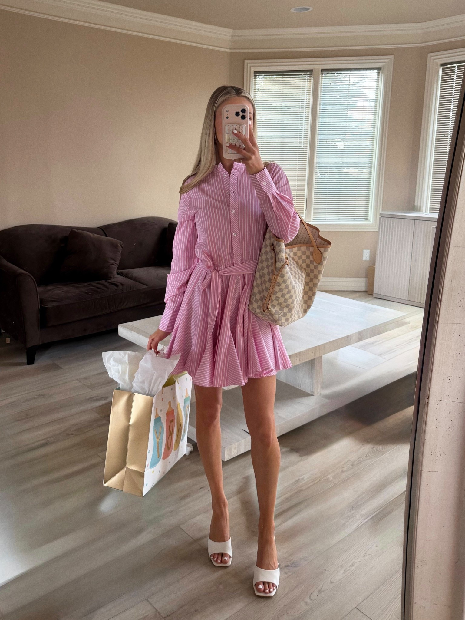 Wearing a size XS 💗

Spring dress, casual dress, long sleeve dress, pink dress, pink stripe dress, baby shower outfit, Steve Madden dress, Amazon heels, white heels, affordable dress

#LTKgrwm #LTKootd