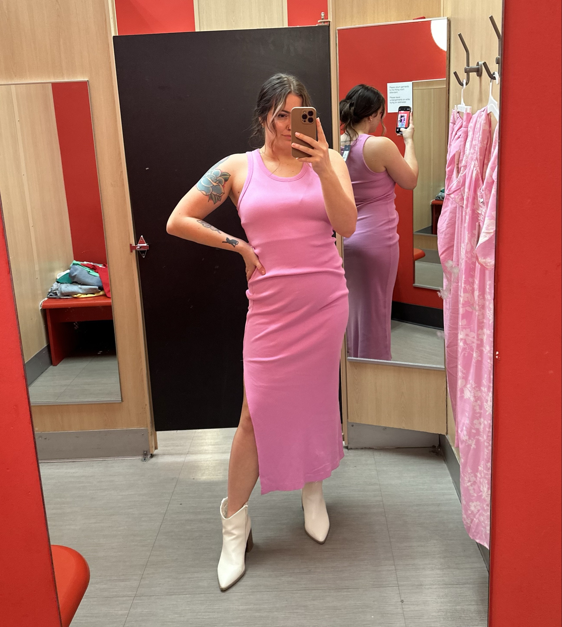 Normally not a bodycon girl, but this cute spring pink dress is so flattering & comfy! 


Bodycon, ribbed dress, spring outfit inspo, spring fit, dress, pink, cowboy boots, midsize, outfit inspo 

#LTKfindsunder100 #LTKmidsize #LTKSeasonal