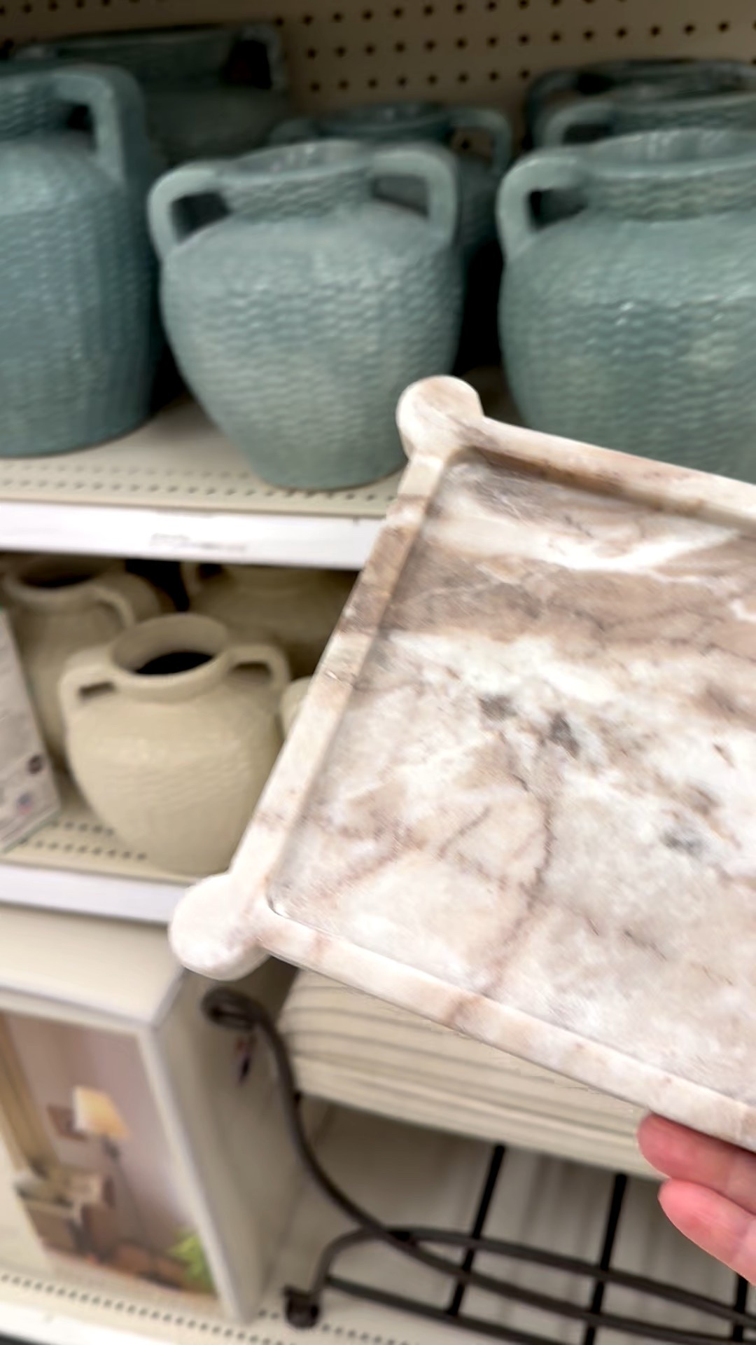 Marble continues to be a popular material for home decor and furnishings. It’s timeless and yet has such a clean, modern feel. This square marble tray is a generous size and features a circle detail on each corner. 

It’s perfect for an entryway, coffee table, dresser, bathroom, or bedside table. And if you’re a mosaic artist, this would also make a beautiful substrate for your tile work. For mosaic tips, tutorials, inspiration, and so much more please visit my YouTube channel: YouTube.com/julieweilbacher. Follow @julieweilbacher on Instagram for all things mosaic art. 

#marbletray #target #mosaic #springdecor #squaremarbletray #coffeetabledecor #brownmarble #minimalistdecor #squaretray #marblehomedecor #decorativetray #texturedvase #ceramicbowl

#LTKSeasonal #LTKHome