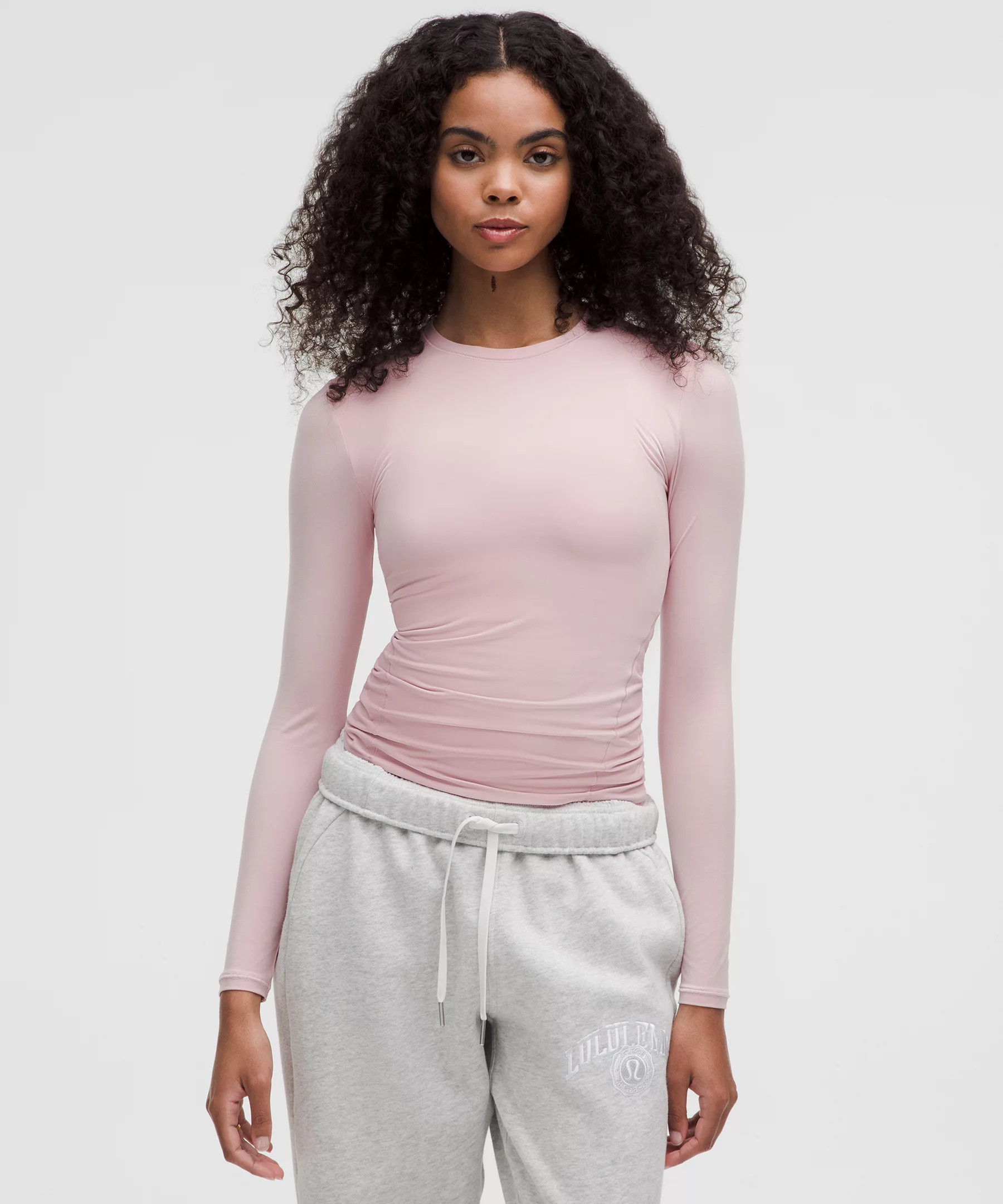 Wundermost Ultra-Soft Nulu Crewneck Long-Sleeve Shirt | Lululemon (US)