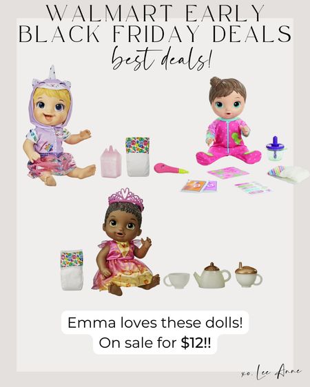 Early Black Friday deals! $12 baby alive! 

#LTKsalealert #LTKHoliday #LTKkids